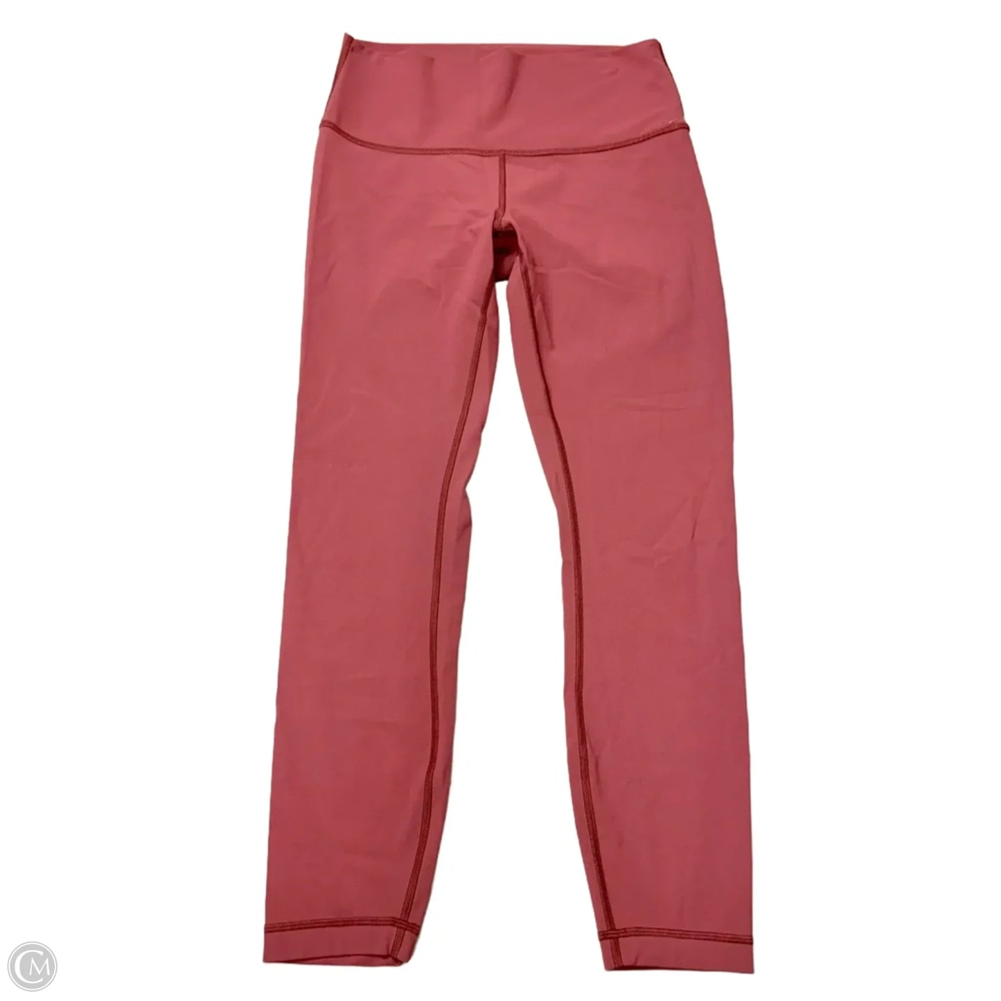 Athletic Leggings By Lululemon In Pink, Size: M