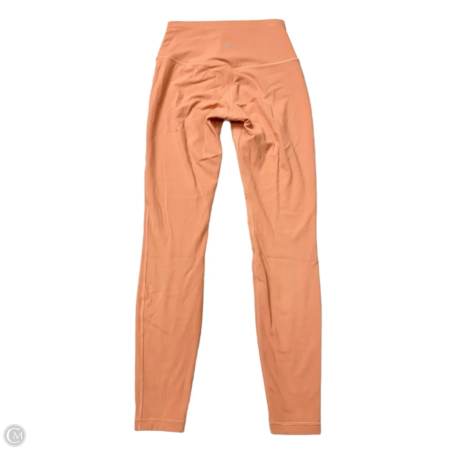 Athletic Leggings By Lululemon In Peach, Size: S