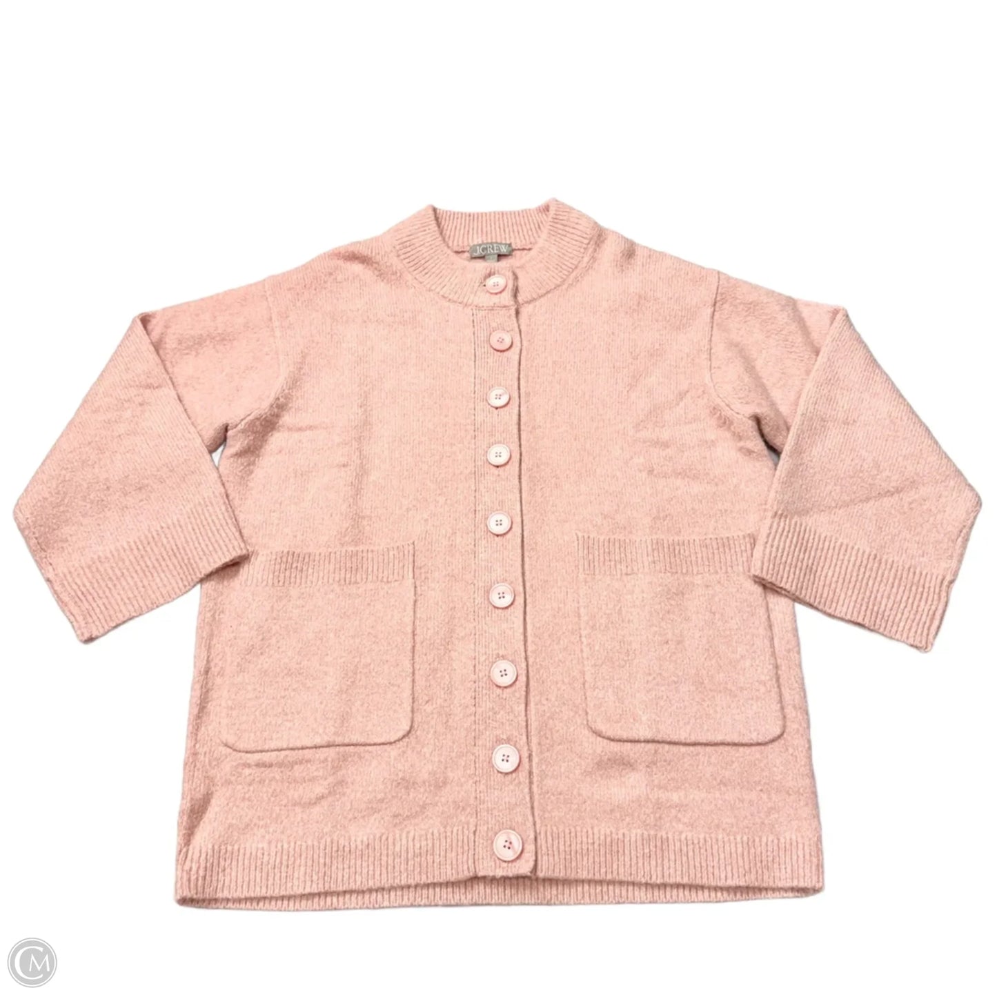Sweater Cardigan By J. Crew In Pink, Size: S