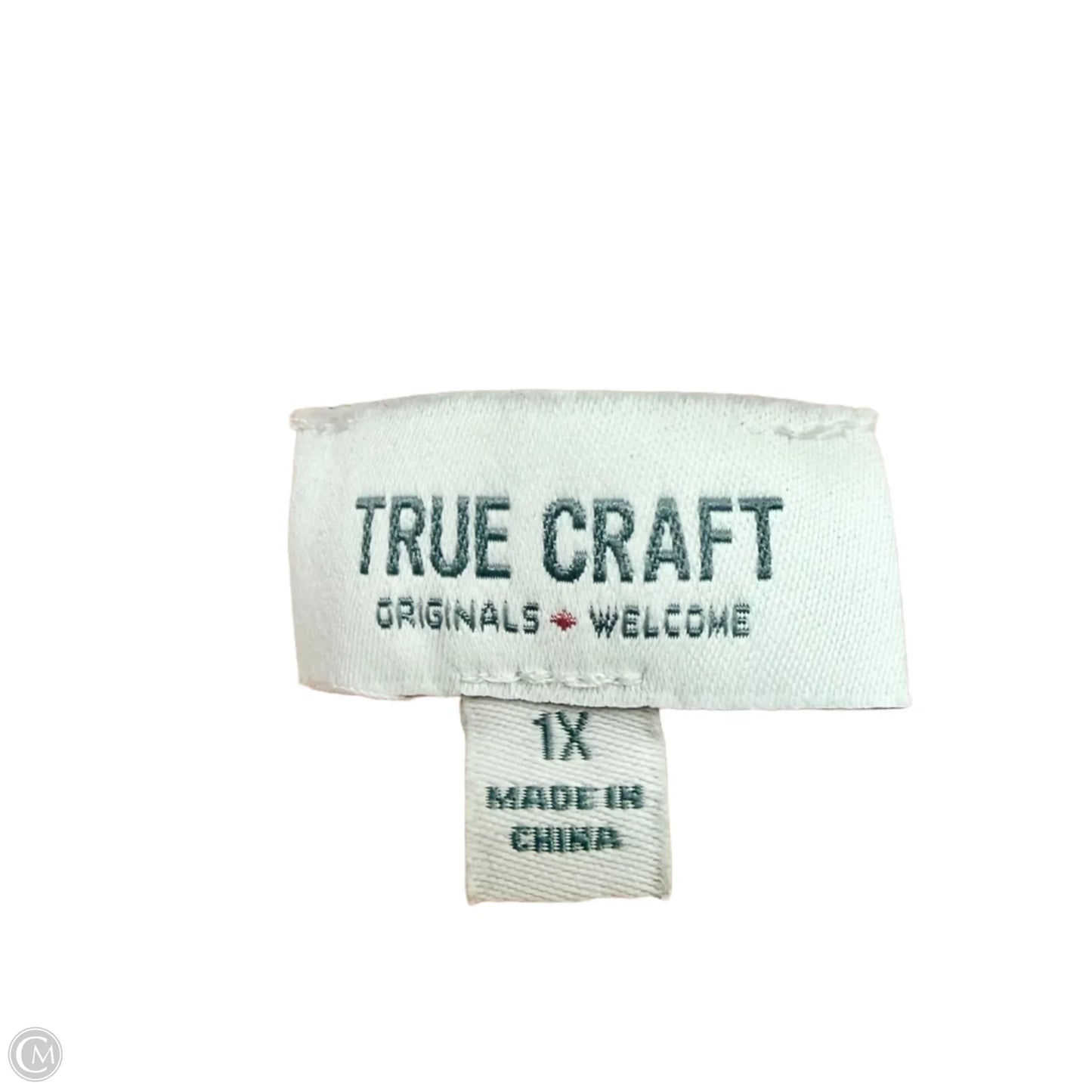 Sweater Cardigan By True Craft In Pink, Size: 1x