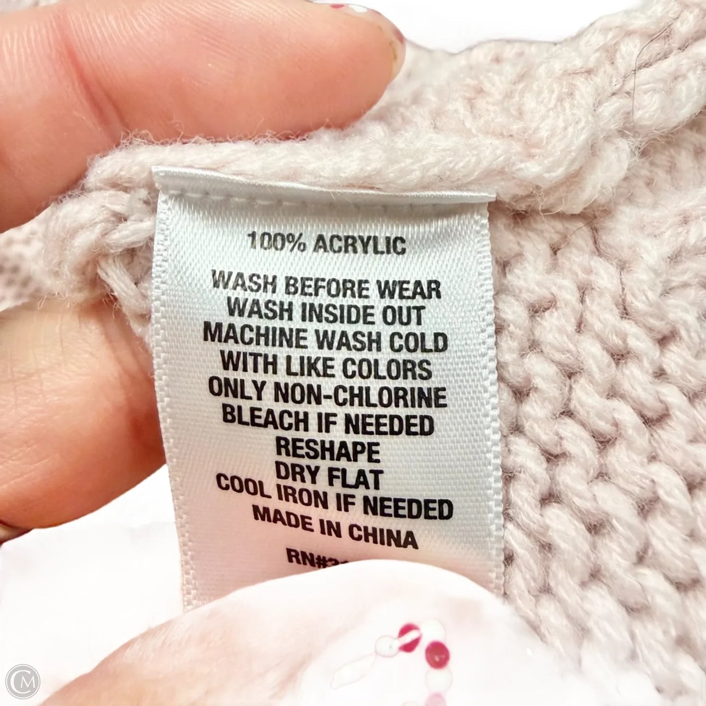 Sweater Cardigan By True Craft In Pink, Size: 1x