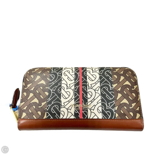 Wallet Luxury Designer By Burberry, Size: Medium