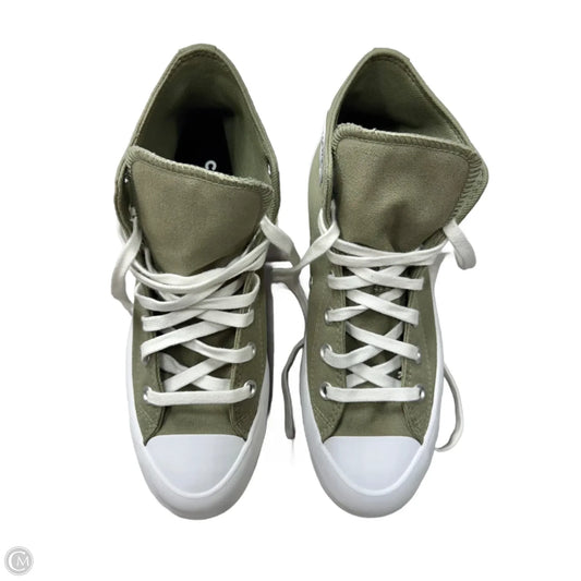 Shoes Sneakers By Converse In Green, Size: 8