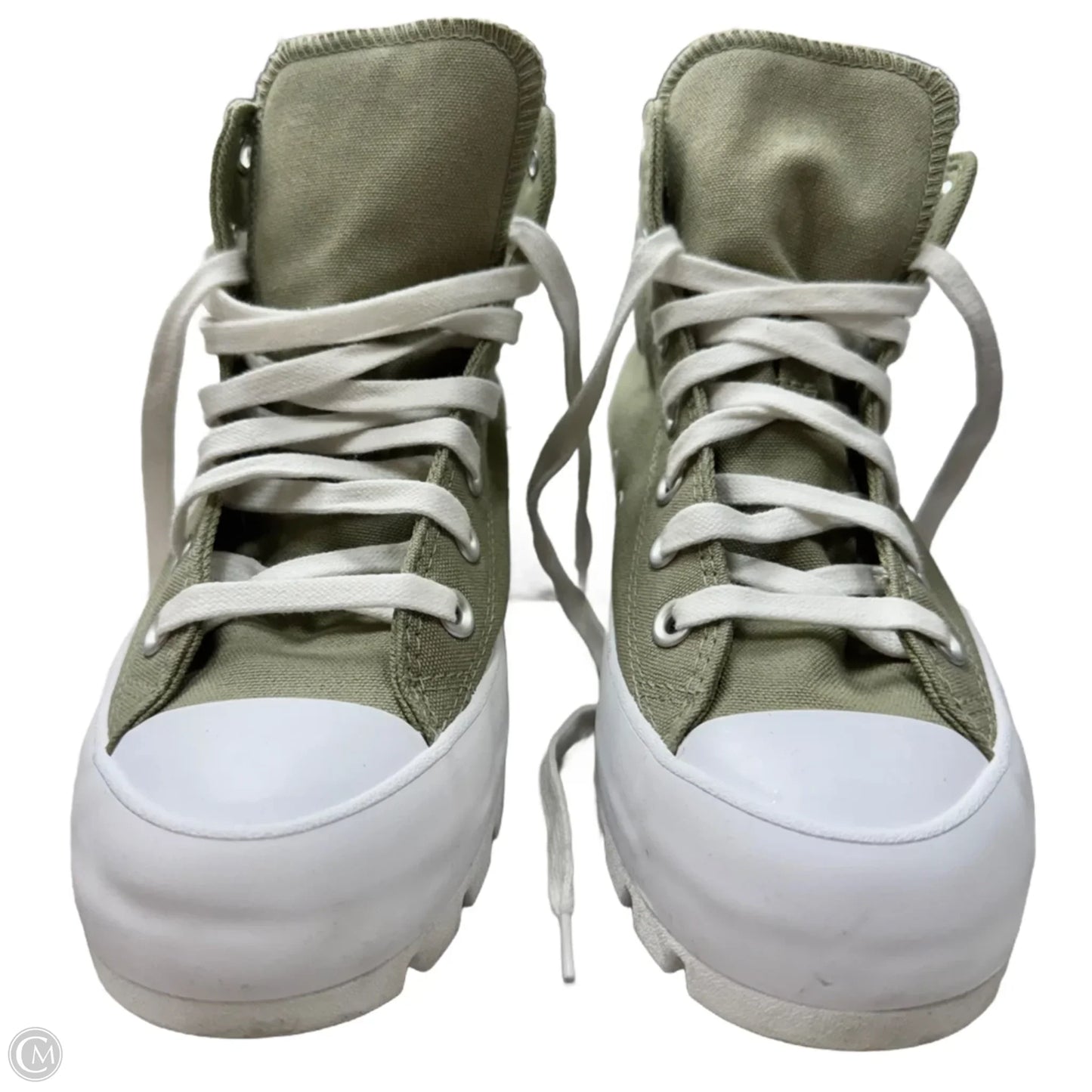 Shoes Sneakers By Converse In Green, Size: 8