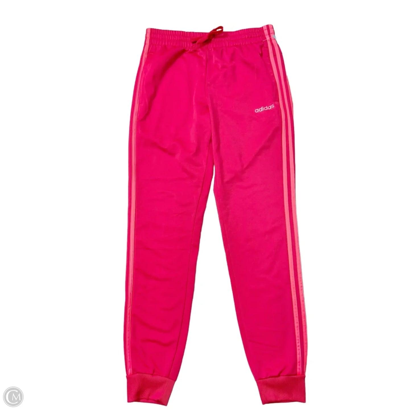 Athletic Pants By Adidas In Pink, Size: S