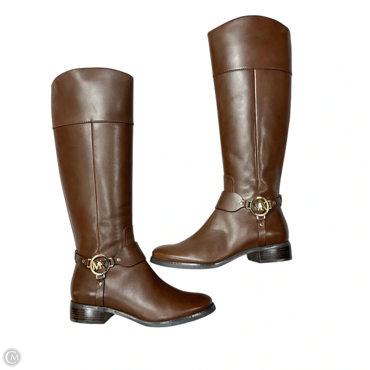 Boots Knee Heels By Michael By Michael Kors In Brown, Size: 7