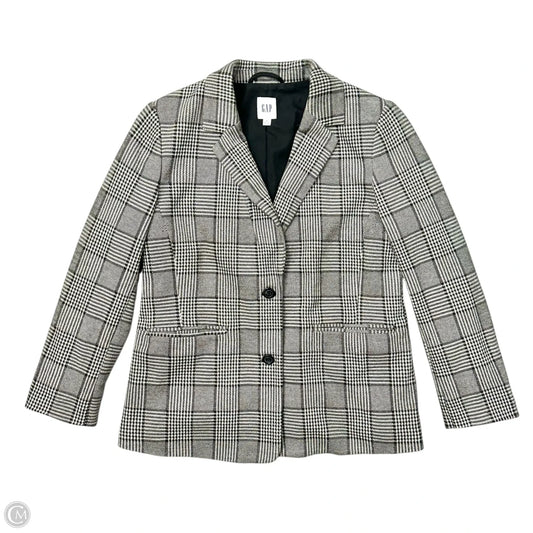 Blazer By Gap In Plaid Pattern, Size: Lp