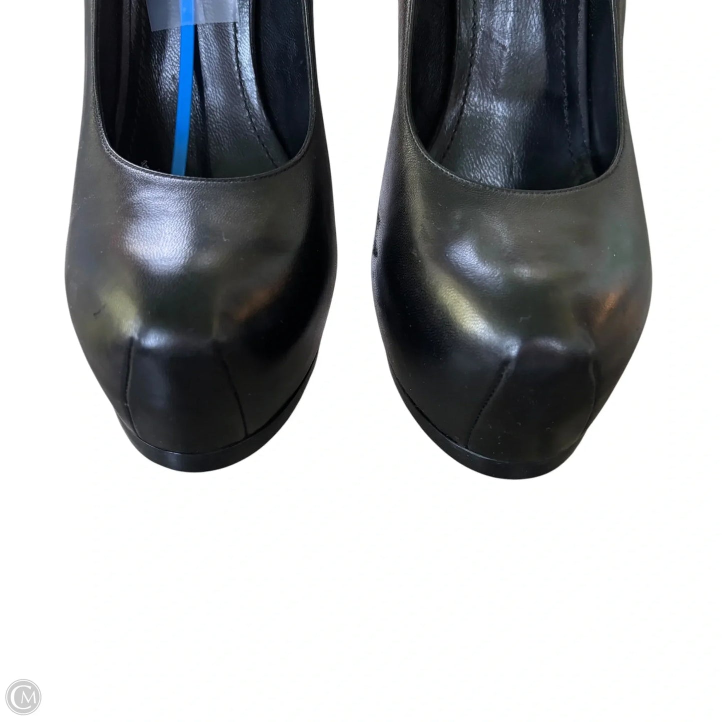 Shoes Luxury Designer By Yves Saint Laurent In Black, Size: 12