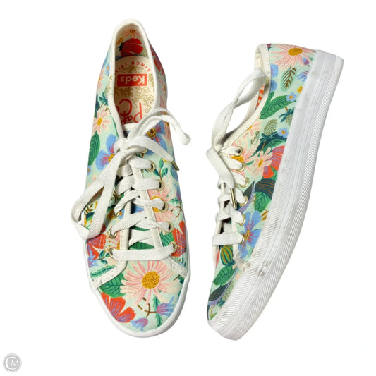 Shoes Sneakers By Keds In Floral Print, Size: 6.5