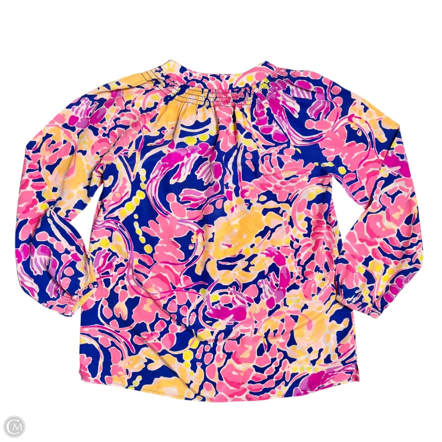 Top Long Sleeve Designer By Lilly Pulitzer In Pink, Size: Xs