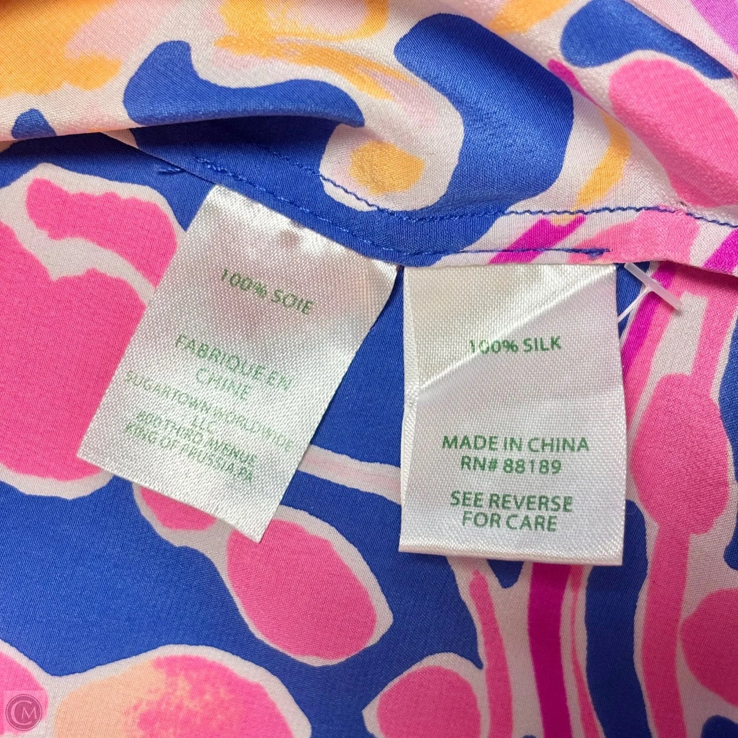 Top Long Sleeve Designer By Lilly Pulitzer In Pink, Size: Xs