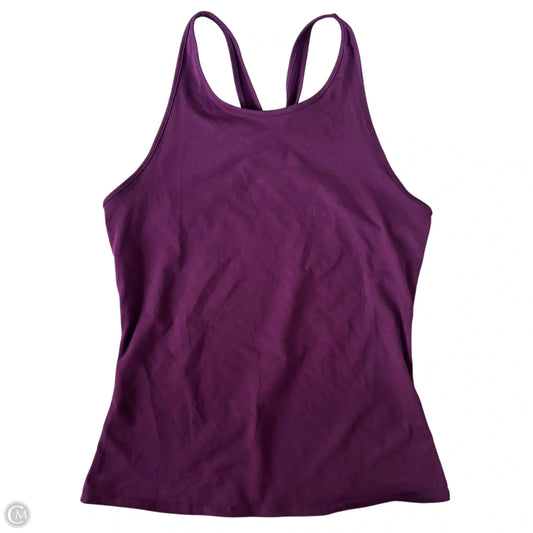 Athletic Tank Top By Alo In Purple, Size: M