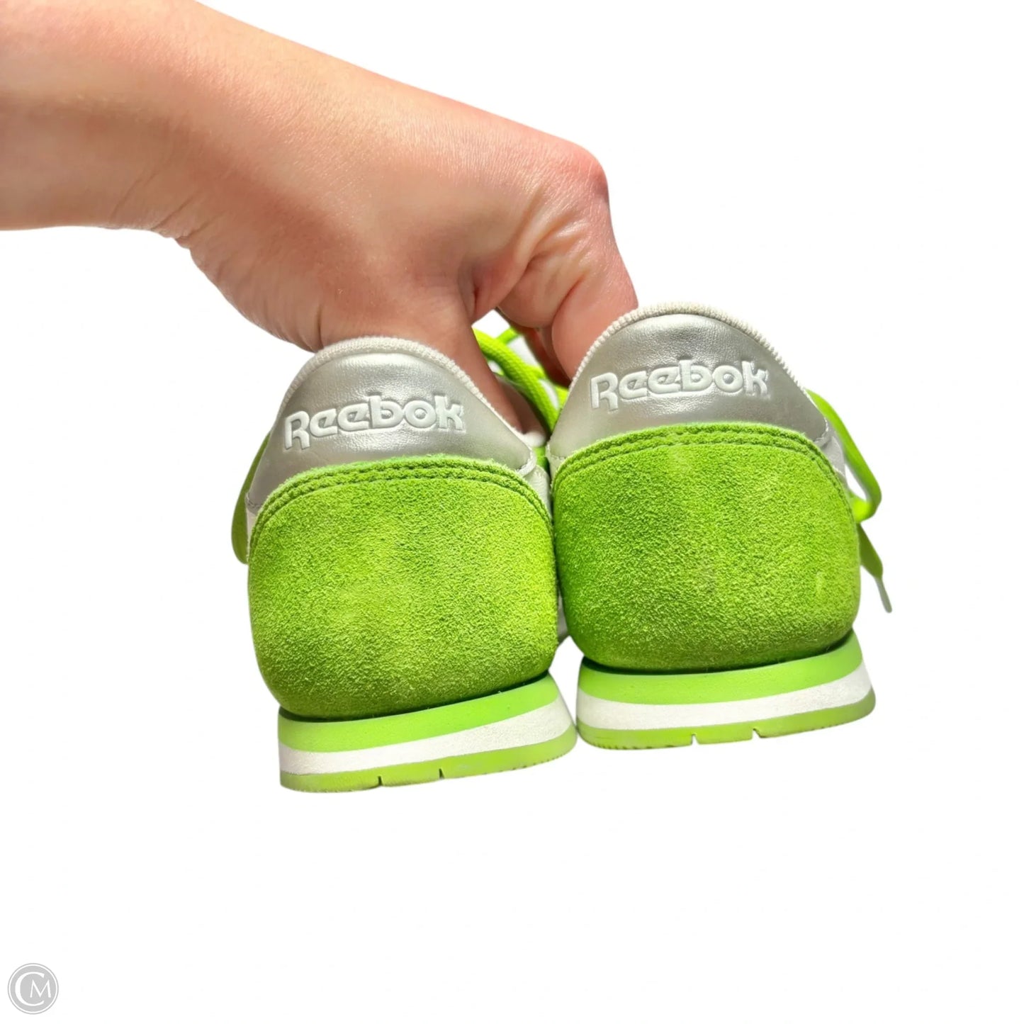 Shoes Sneakers By Reebok In Green, Size: 8