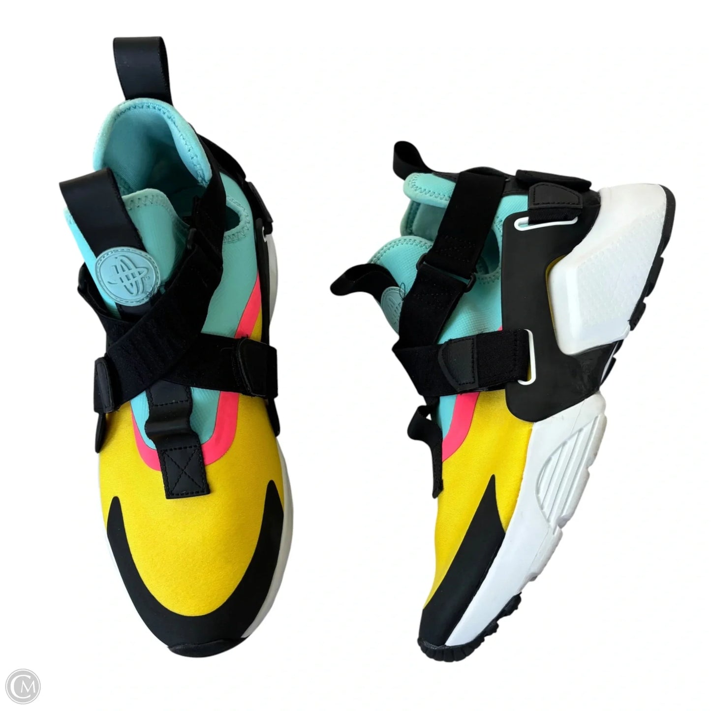 Shoes Athletic By Nike In Yellow, Size: 8