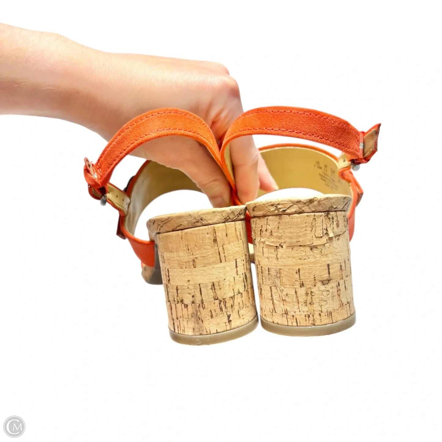 Shoes Heels Block By Naturalizer In Orange, Size: 7.5