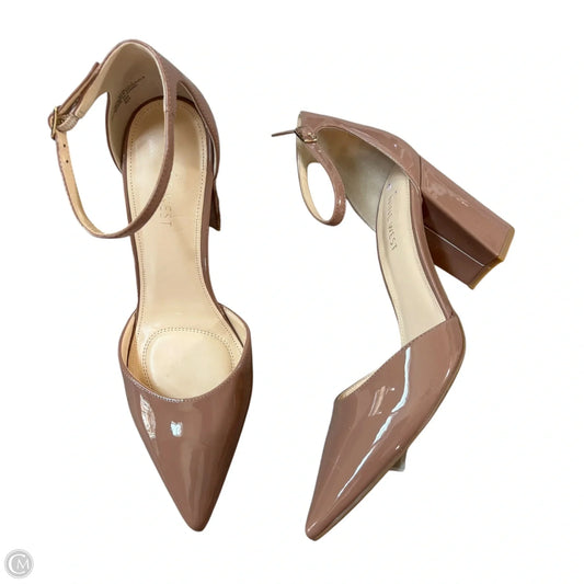 Shoes Heels Block By Nine West In Beige, Size: 8.5