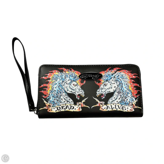 Wallet By Ed Hardy, Size: Medium