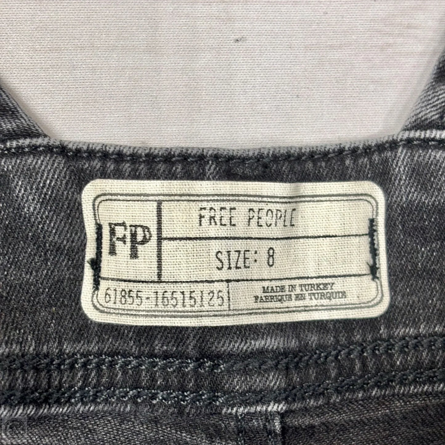 Overalls By Free People In Black Denim, Size: 8