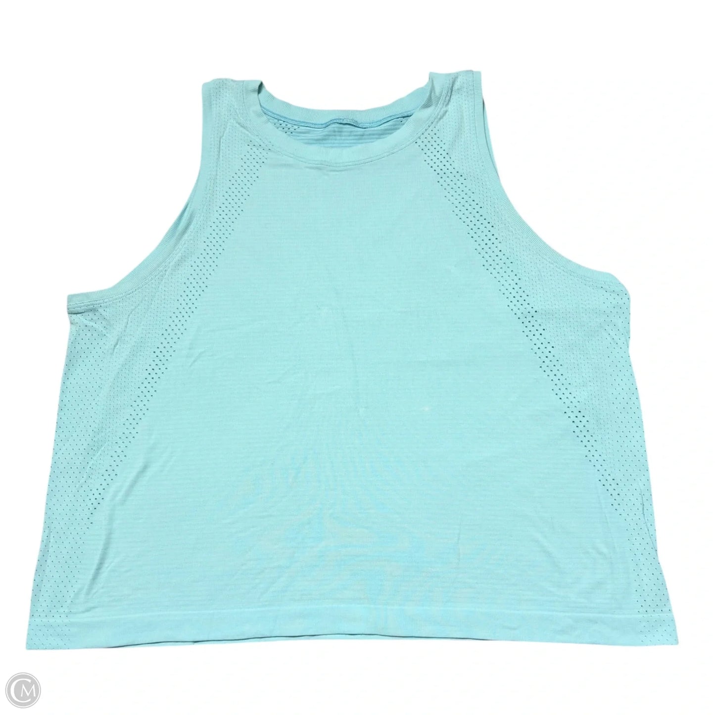 Athletic Tank Top By Lululemon In Blue, Size: L