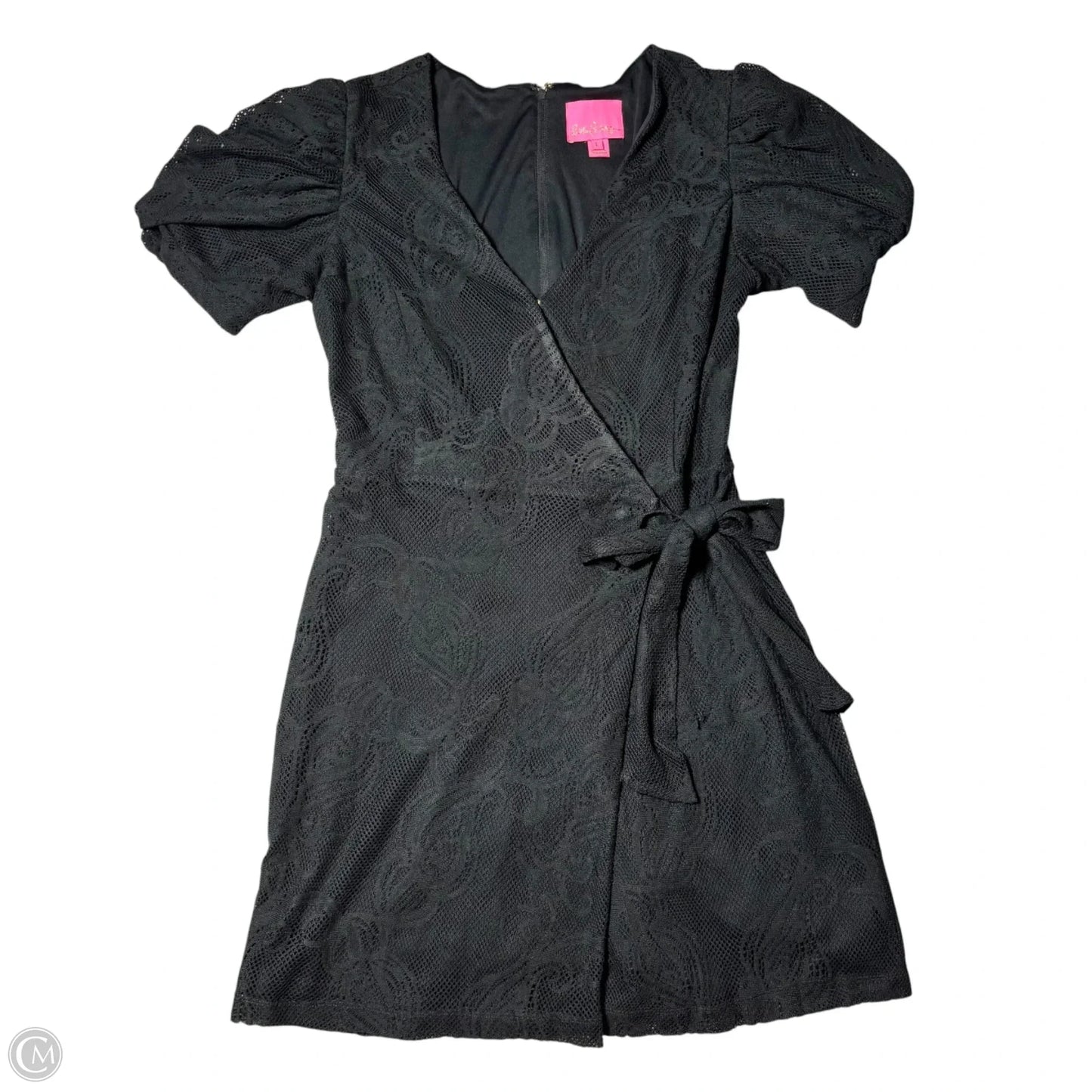 Dress Designer By Lilly Pulitzer In Black, Size: L