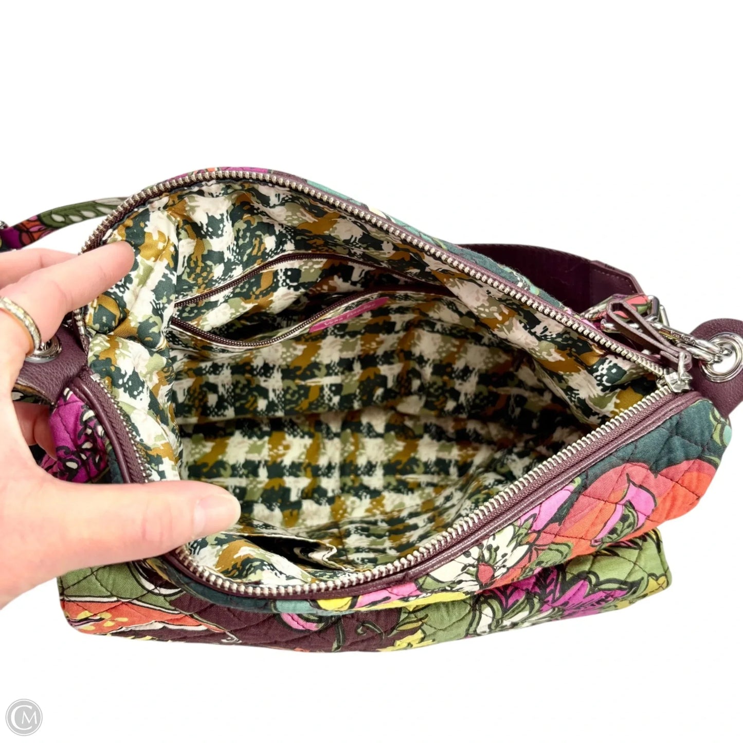 Handbag By Vera Bradley, Size: Medium