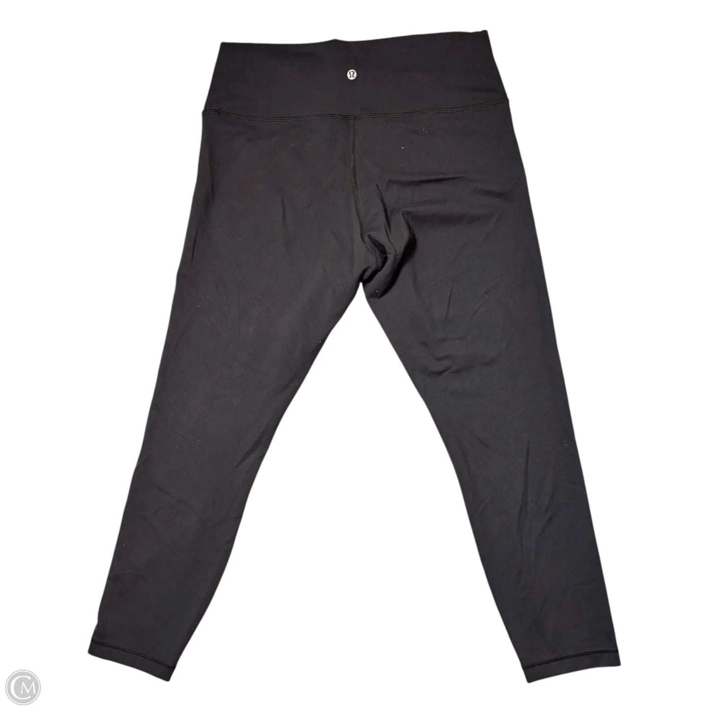 Athletic Leggings By Lululemon In Black, Size: Xl
