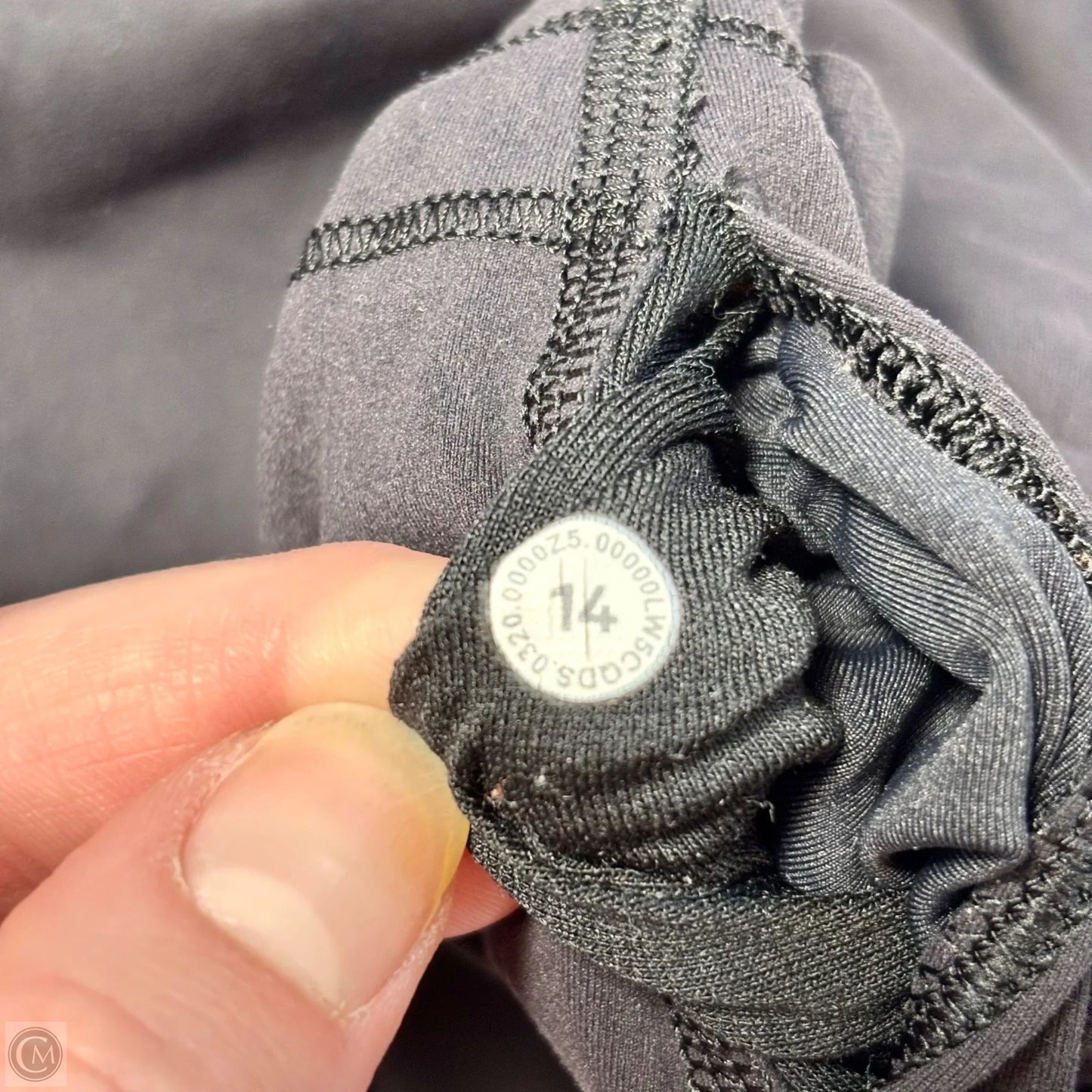 Athletic Leggings By Lululemon In Black, Size: Xl