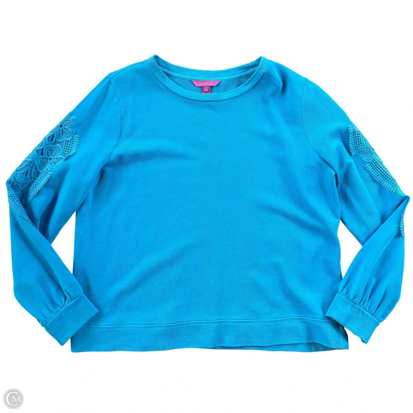 Sweatshirt Designer By Lilly Pulitzer In Blue, Size: Xl