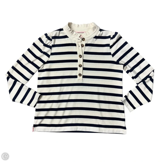 Top Long Sleeve By Boden In Cream, Size: M