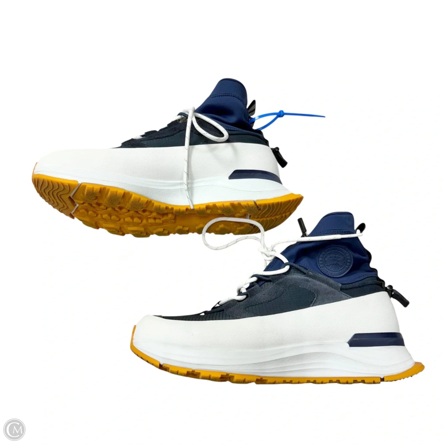 Shoes Luxury Designer By Canada Goose In Blue, Size: 9.5