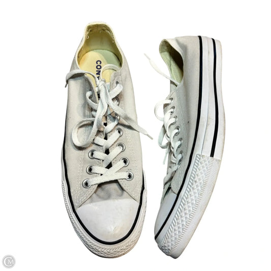 Shoes Sneakers By Converse In Grey & White, Size: 11