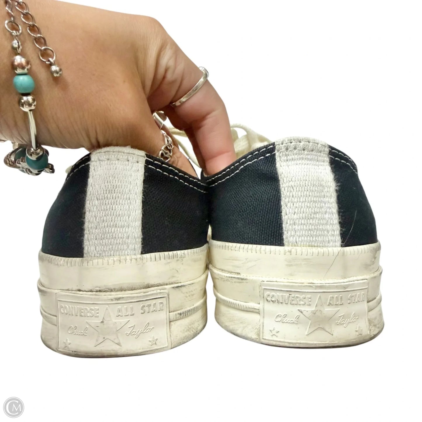 Shoes Sneakers By Converse In Black, Size: 7