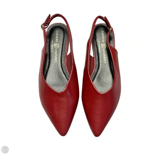 Shoes Flats By Chinese Laundry In Red, Size: 7