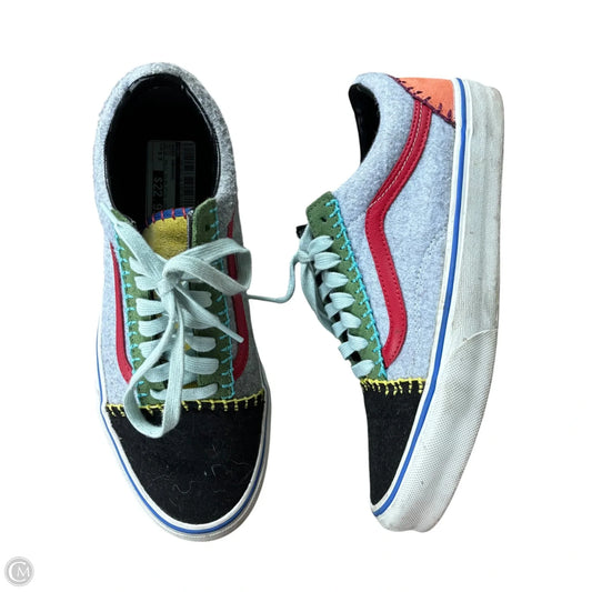 Shoes Sneakers By Vans In Multi-colored, Size: 9.5