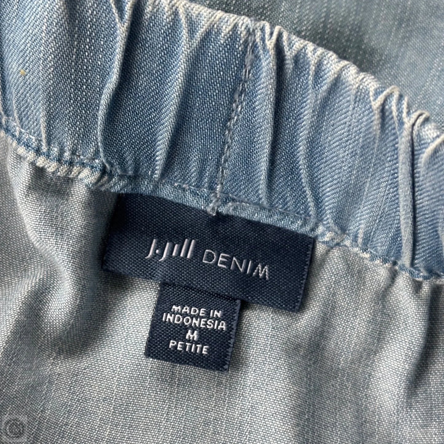 Skirt Mini & Short By J. Jill In Blue Denim, Size: M