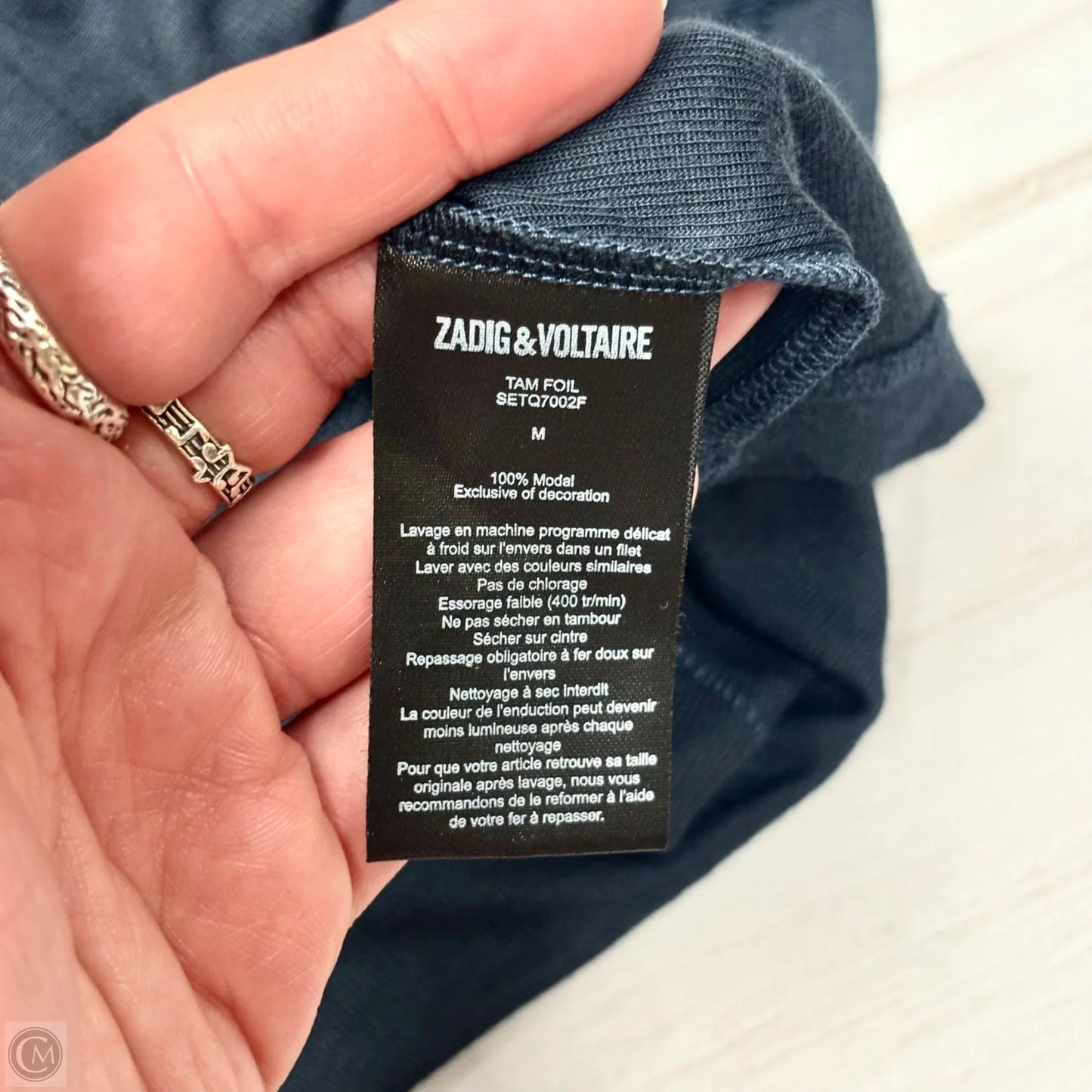 Tank Top By Zadig And Voltaire In Blue, Size: M