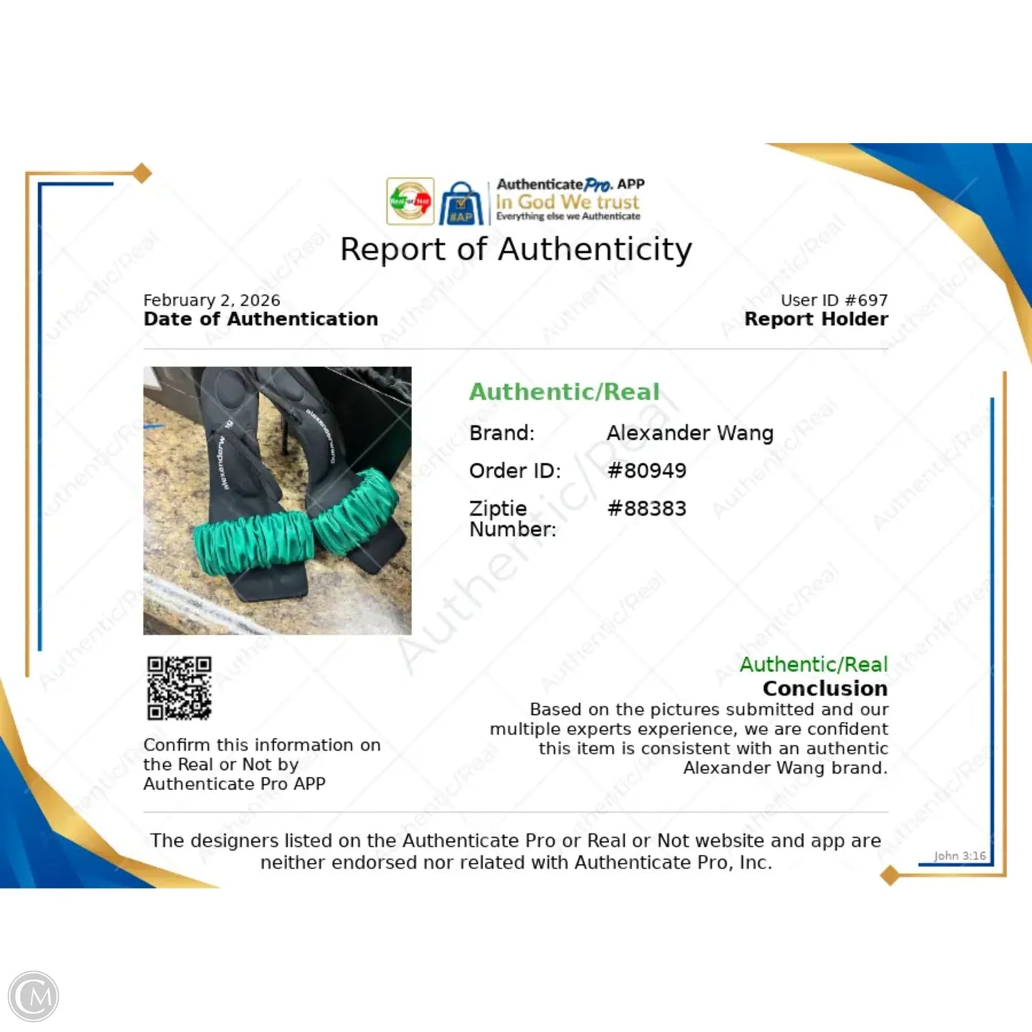 Shoes Luxury Designer By Alexander Wang In Green, Size: 8.5