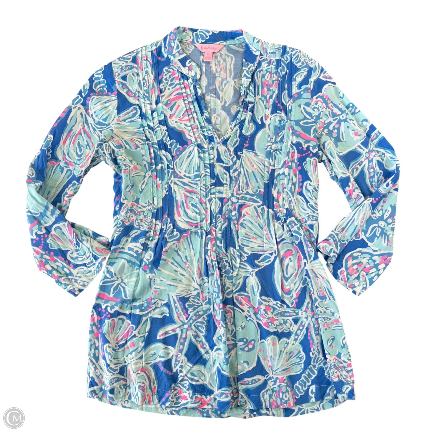 Dress Designer By Lilly Pulitzer In Nautical Print, Size: Xs
