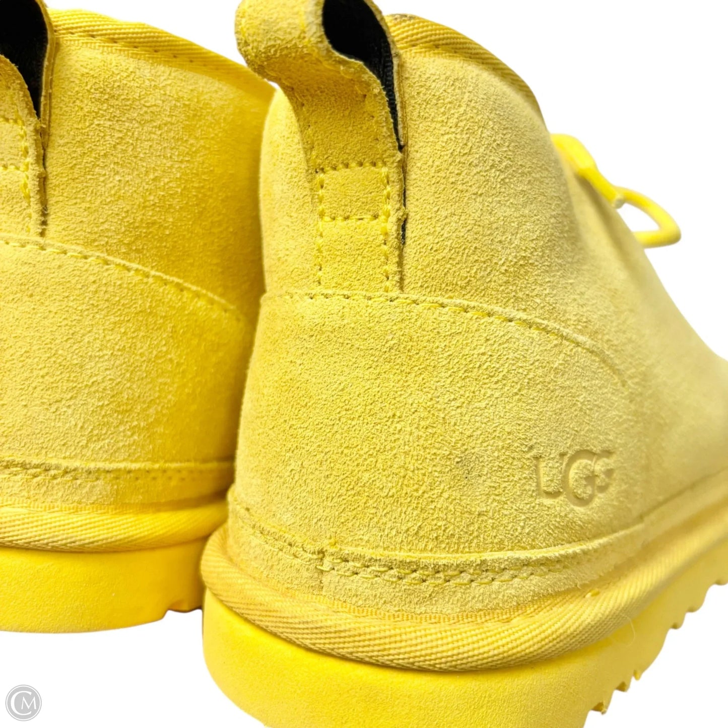 Boots Designer By Ugg In Yellow, Size: 11