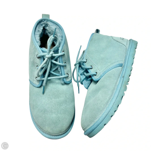Boots Designer By Ugg In Blue, Size: 9