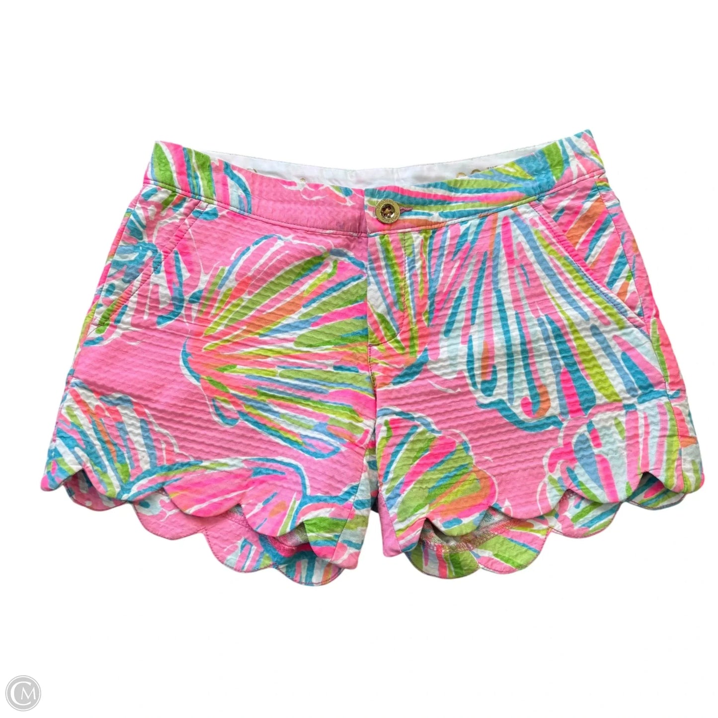 Shorts Designer By Lilly Pulitzer In Floral Print, Size: 0