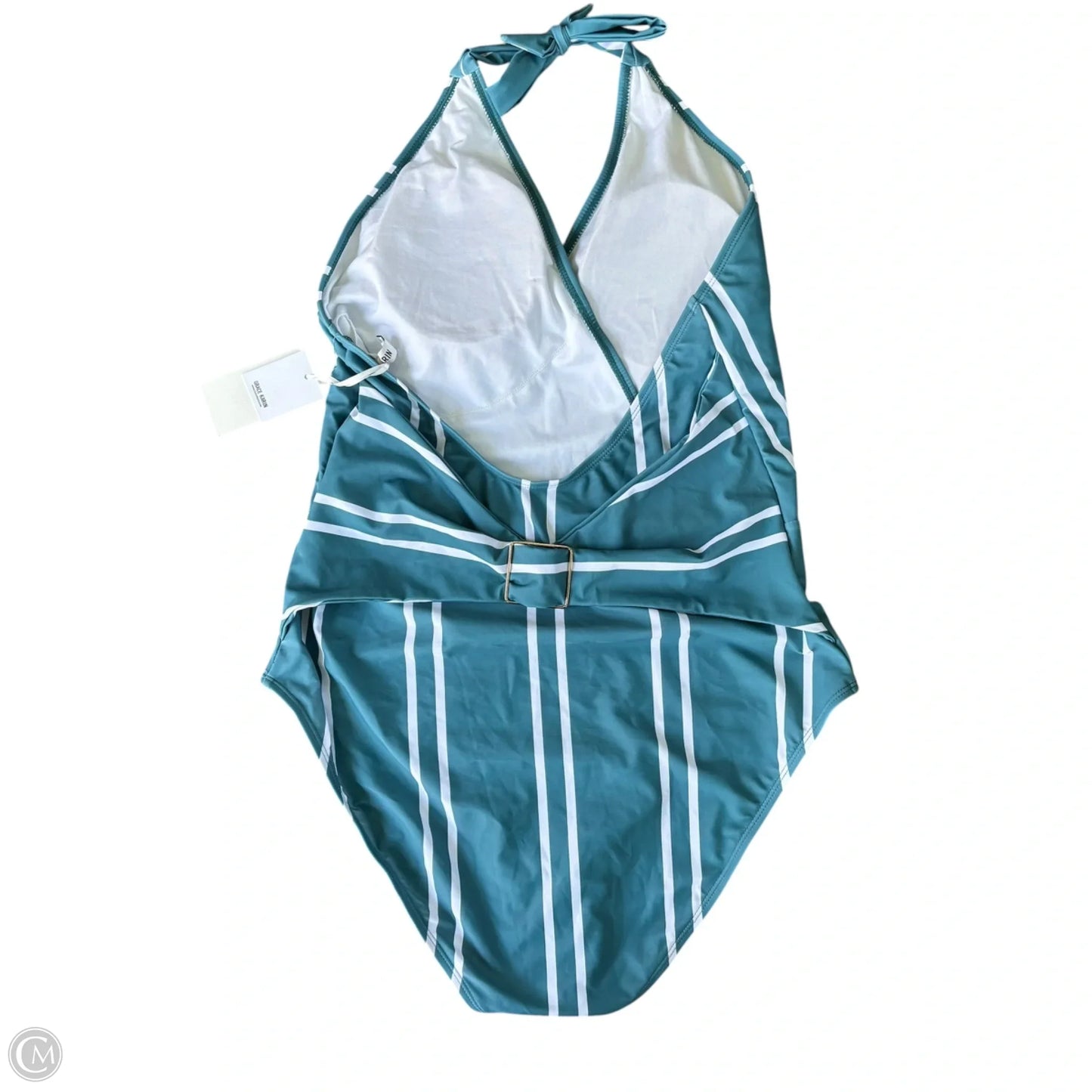 Swimsuit By Grace Karin In Striped Pattern, Size: 2x