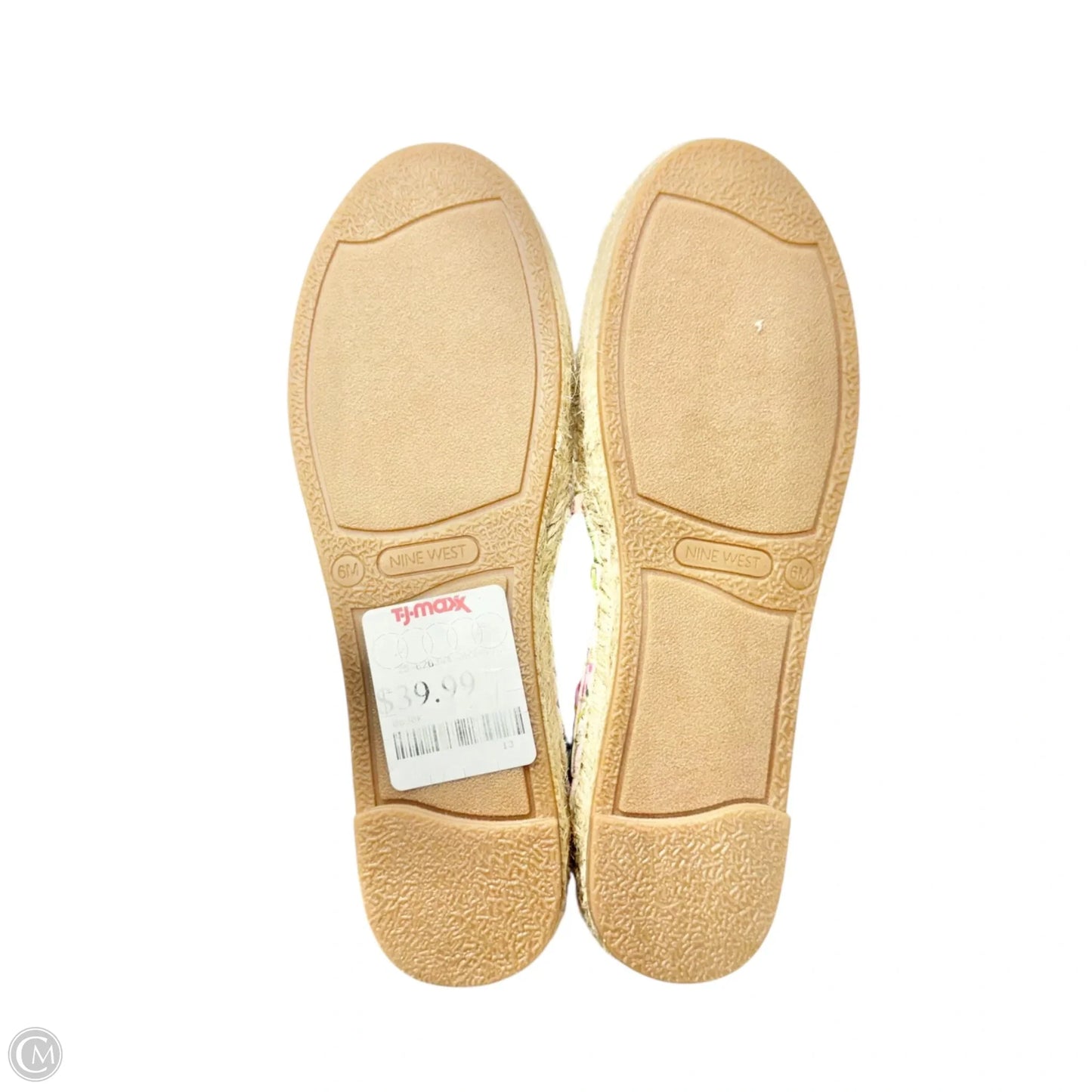 Shoes Flats By Nine West In Floral Print, Size: 6