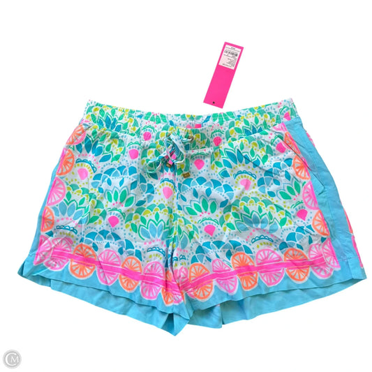 Shorts Designer By Lilly Pulitzer In Nautical Print, Size: S