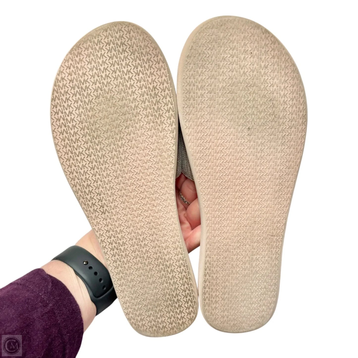 Sandals Flats By Michael By Michael Kors In Pink, Size: 8.5