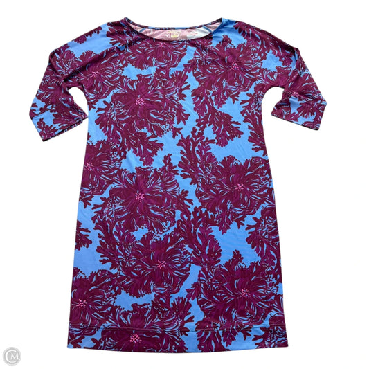 Dress Designer By Lilly Pulitzer In Floral Print, Size: M