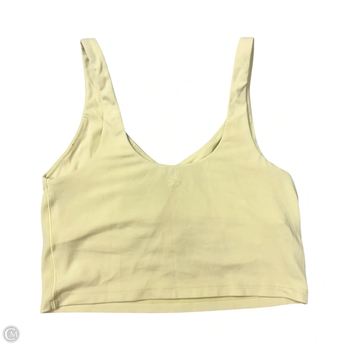 Athletic Bra By Aerie In Yellow, Size: M