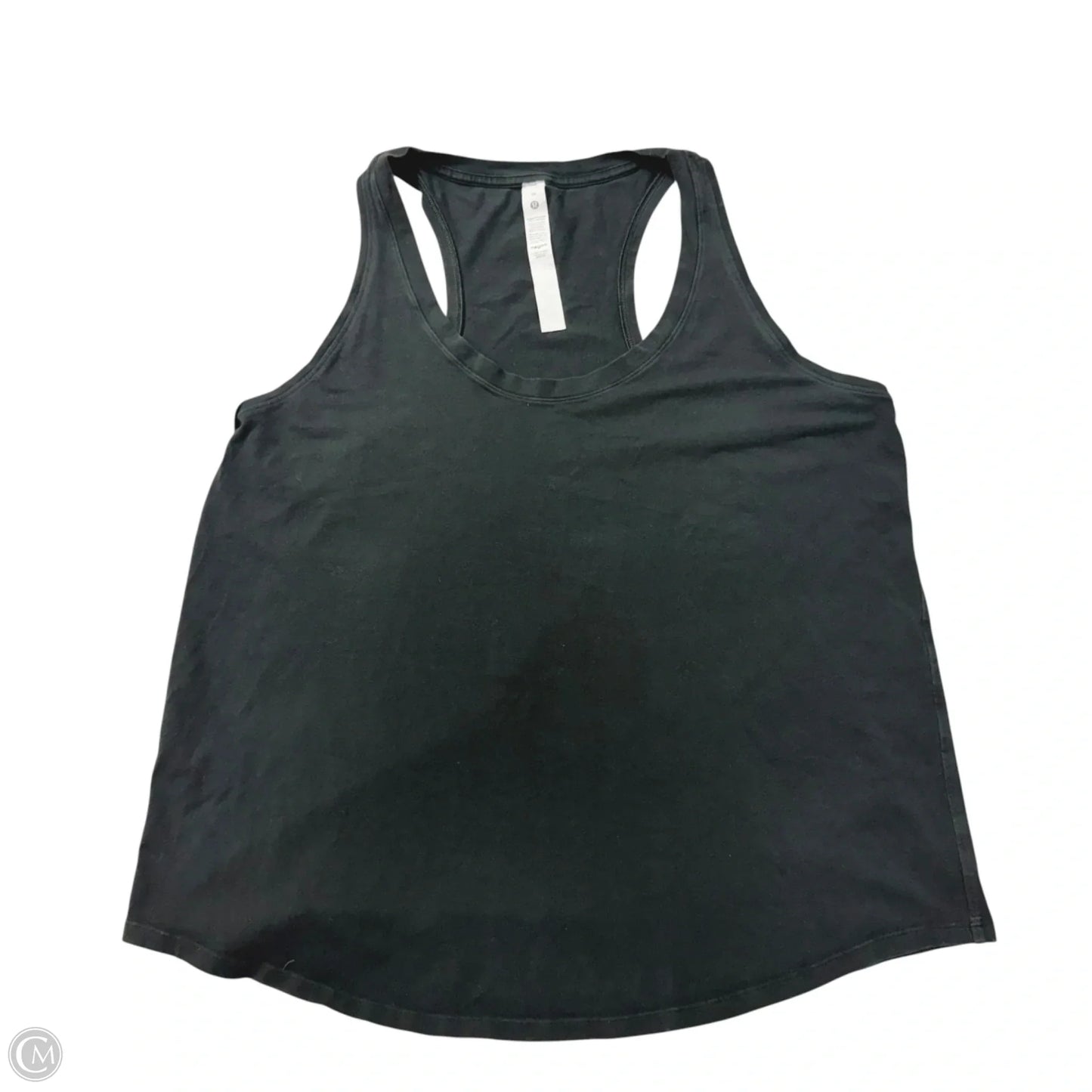 Athletic Tank Top By Lululemon In Black, Size: L