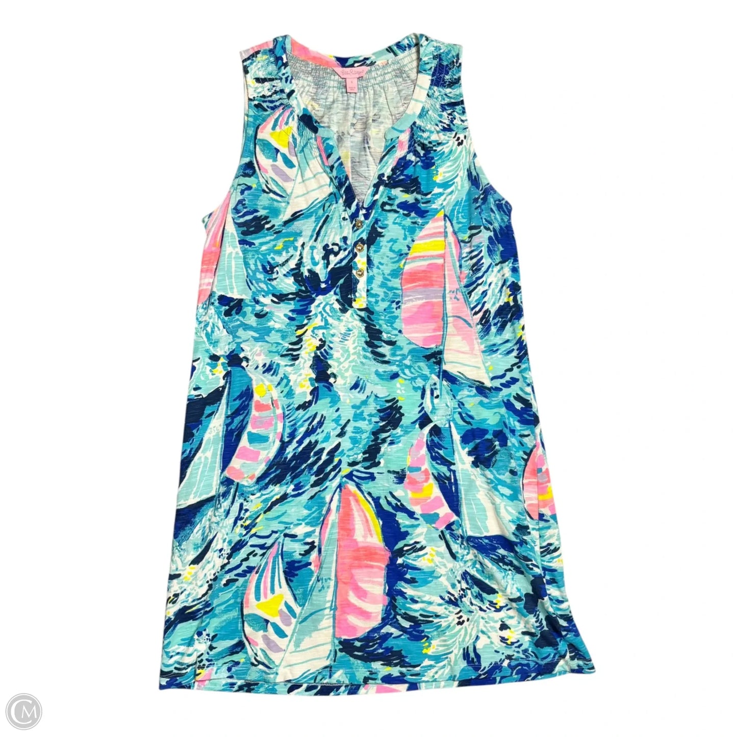 Dress Designer By Lilly Pulitzer In Blue, Size: S