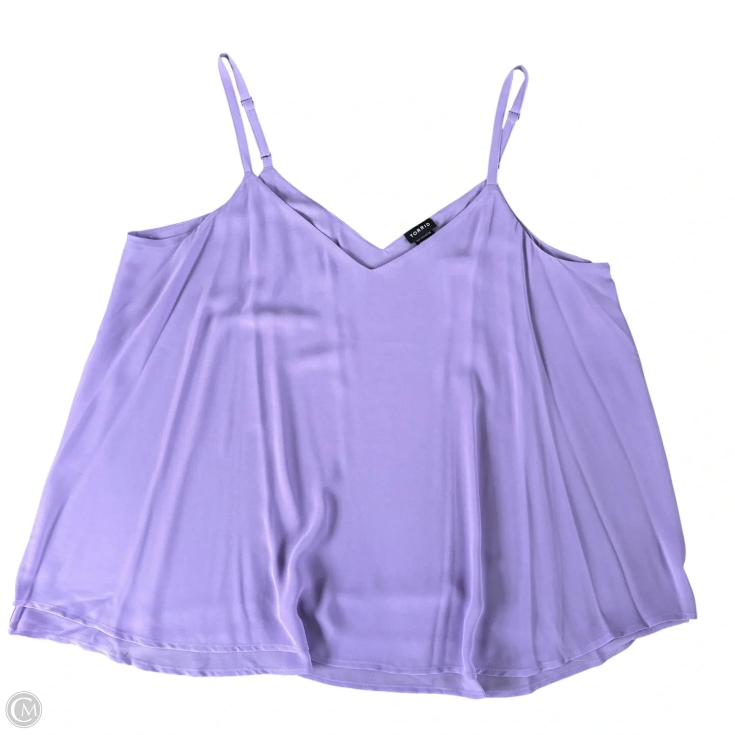 Top Sleeveless By Torrid In Purple, Size: 2x